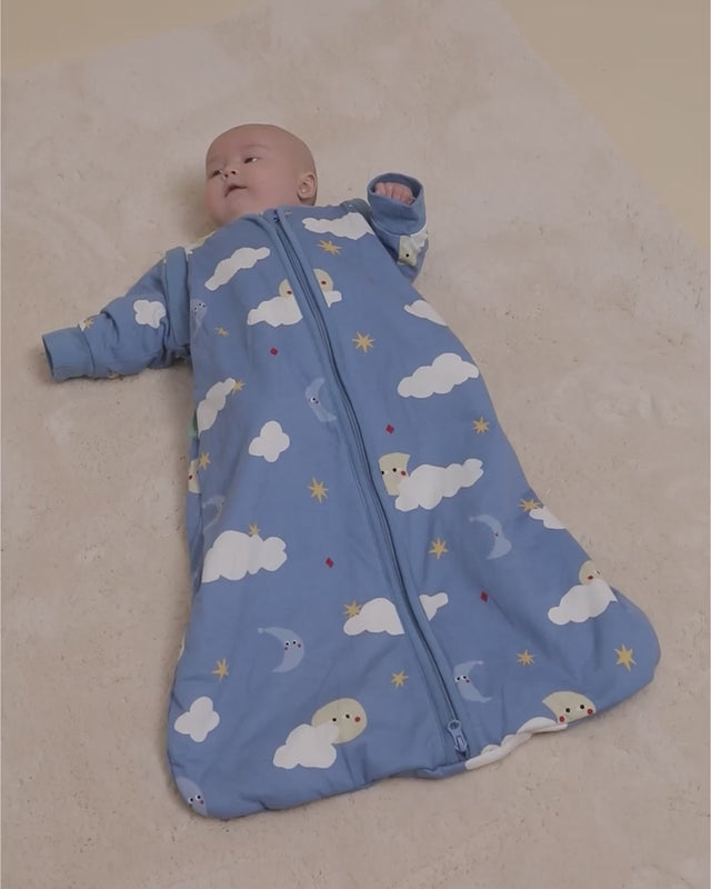 Molis&Co kūdikio miegmaišis  su nusegamomis rankovėmis TOG 1 Good night