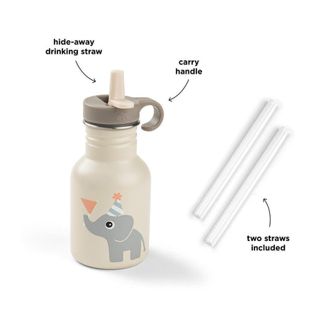 Done by Deer metalinė gertuvė Celebration 350 ml Sand