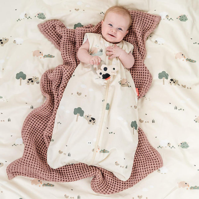 Done by Deer guļammaiss mazulim Tog 1.0 (GOTS Confetti Sand/Green) 