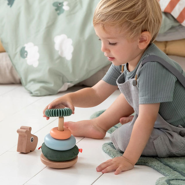 Taf Toys abpusēja mīksta grāmata mazuļiem "Pasaka"