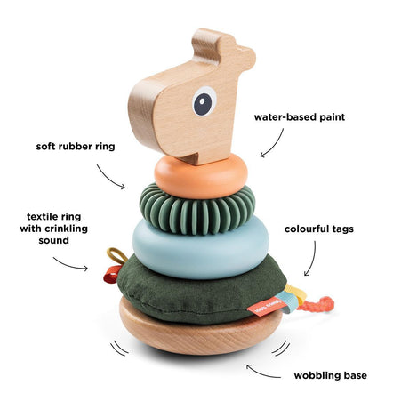 Taf Toys abpusēja mīksta grāmata mazuļiem "Pasaka"