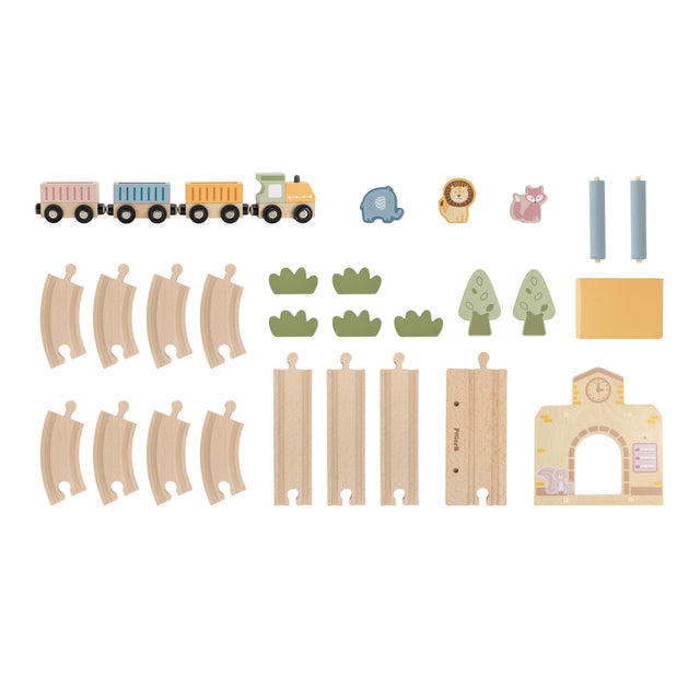 Taf Toys abpusēja mīksta grāmata mazuļiem "Pasaka"