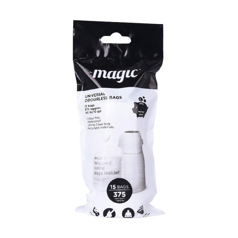 Autiņbiksīšu konteiners Magic Majestic maisiņi (45 gab.) 