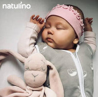 Natulino BabyComfort divslāņu guļammaiss mazulim (dzīvnieki pelēkā/baltā krāsā)