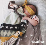 Natulino BabyComfort divslāņu guļammaiss mazulim (dzīvnieki pelēkā/baltā krāsā)