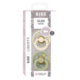 BIBS knupīša komplekts 1. izmērs (0 - 6 mēneši) Liberty Eloise Sage Mix 