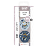 BIBS knupīša komplekts 1. izmērs (0 - 6 mēneši) Liberty Chamomile Lawn Baby Blue Mix 