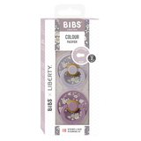 BIBS knupīša komplekts 1. izmērs (0 - 6 mēneši) Liberty Capel Fossil Grey Mix 