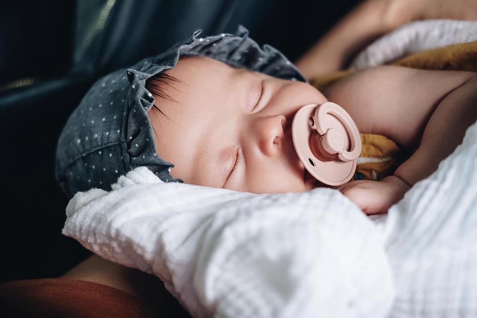 BIBS knupīša komplekts 1. izmērs (0 - 6 mēneši) Anatomical Ivory / Blush 