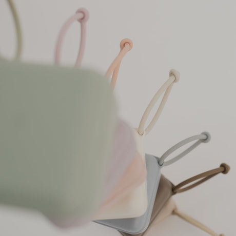 BIBS knupja maciņš - uzkodu kastīte Ivory 