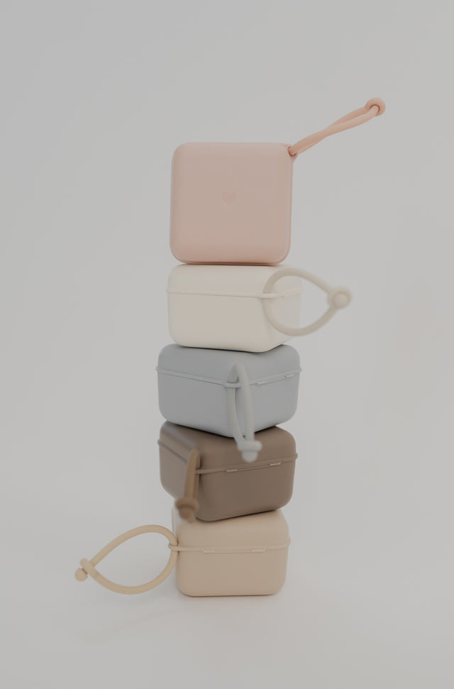 BIBS knupja maciņš - uzkodu kastīte Vanilla 