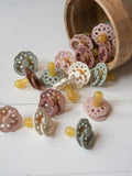 BIBS knupīšu komplekts 1. izmērs (0 - 6 mēneši) Boheme Ivory/Blossom 