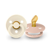 BIBS knupīša komplekts 1. izmērs (0 - 6 mēneši) Anatomical Ivory / Blush 