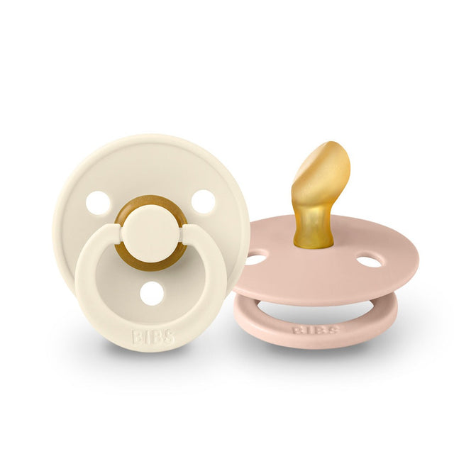BIBS knupīša komplekts 1. izmērs (0 - 6 mēneši) Anatomical Ivory / Blush 