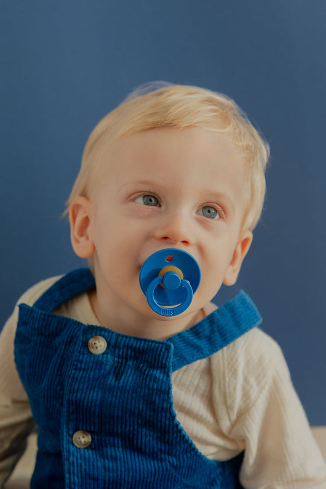 BIBS knupīšu komplekts 2. izmērs (6 - 18 mēn.) Vanilla / Rudzupuķe 