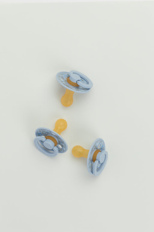 BIBS knupīša komplekts 1. izmērs (0 - 6 mēneši) Liberty Chamomile Lawn Baby Blue Mix 