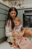 BIBS Liberty knupīša turētājs Chamomile Capel Fossil Grey