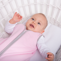 Natulino BabyComfort divslāņu guļammaiss mazulim (dabiski rozā krāsā)