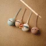 Mushie pacifier futrālis (mākoņaini violets) 