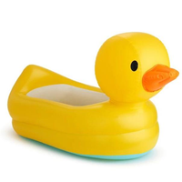 MUNCHKIN piepūšamā vannas pīle White Hot® Duck Tub