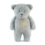 Moonie Organic Sleepy Grey Teddy Bear (minerālpelēks) 