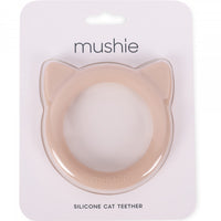 Mushie košļājamās gumijas rozā kaķis (Cat-Blush) 