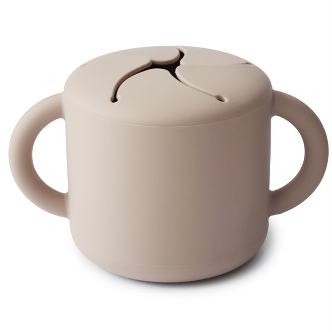 Mushie Snack Jar (Shifting Sands)