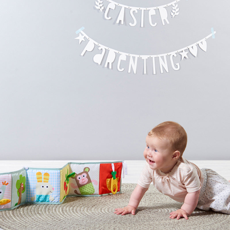Taf Toys dvipusė minkšta knyga kūdikiui "Pasakaitė" (2233467994185)