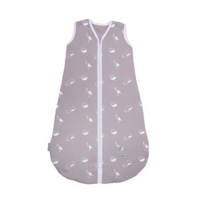 Natulino SuperLite viensluoksnis kūdikio miegmaišis (animals grey / white spalva) (1858879815753)