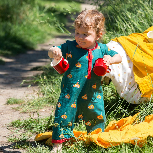 Little Green Radicals Deep Sea Explorer kombinezons - romperis 