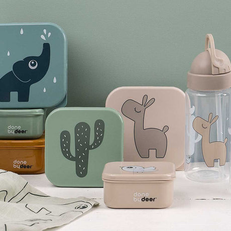 Izgatavojis Deer neizšļakstošais dzērājs ar salmiem Lalee Sand