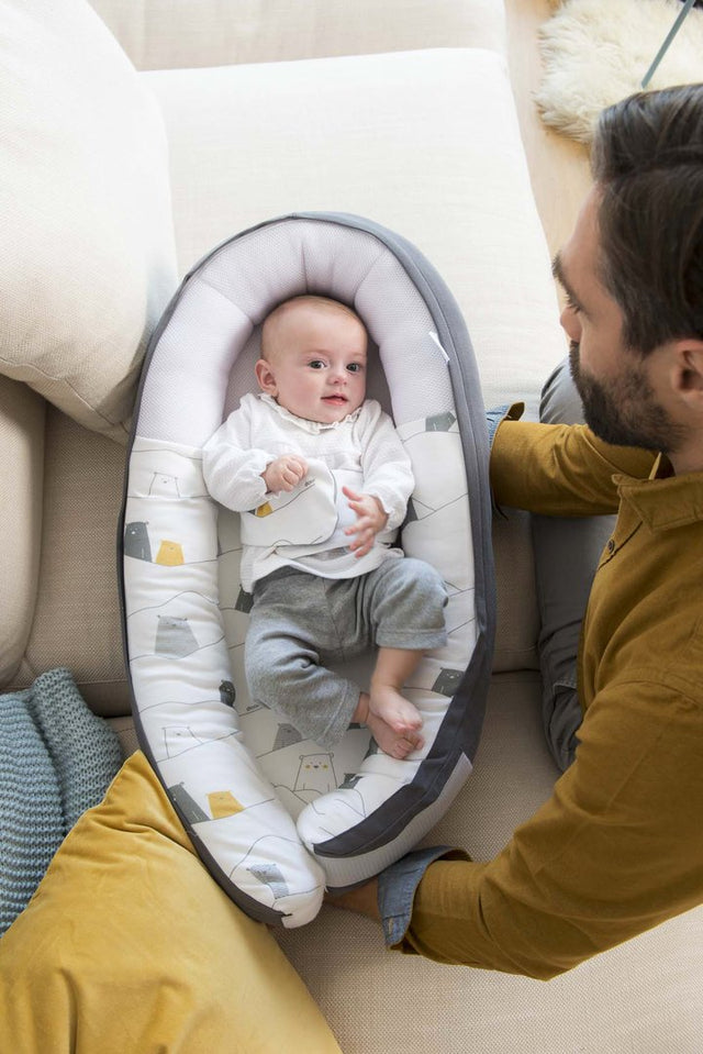 Doomoo kūdikio lizdelis (naujagimio gultukas) "Kokonas meškiukui" / "COCOON" (2236787884105)