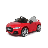 Elektromobilis AUDI TT RS 12V (juodas, geltonas, raudonas) (4588787138642)