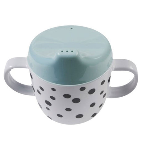 Done by Deer puodelis "Laimingieji taškučiai" / "Happy Dots" (pilkas, mėlynas arba pudrinis) (2132078329929)