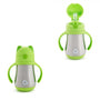 Munchkin termosinė gertuvė su rankenėlėmis Cool Cat Stainless Steel Straw (daug spalvų) (4663335256146)