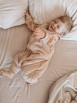 Natulino NATURALS LITTLE WALKERS™ trīsslāņu bērnu guļammaiss GOTS bēšs