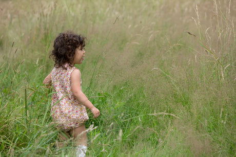 Little Green Radicals Ladybird Days kombinezons - bēšs