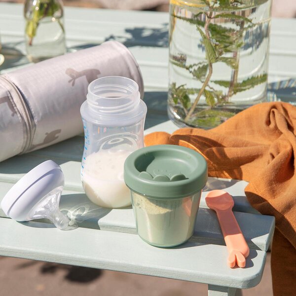 Izgatavoja Deer barības uzglabāšanas konteineri, Ozzo pulveris (3 gab.) 