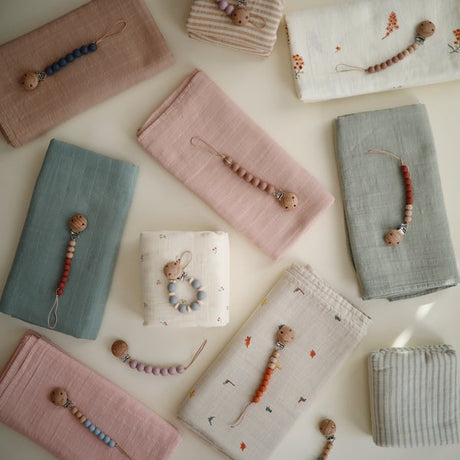 Mushie Muslin autiņbiksītes no salvijas organiskās kokvilnas 